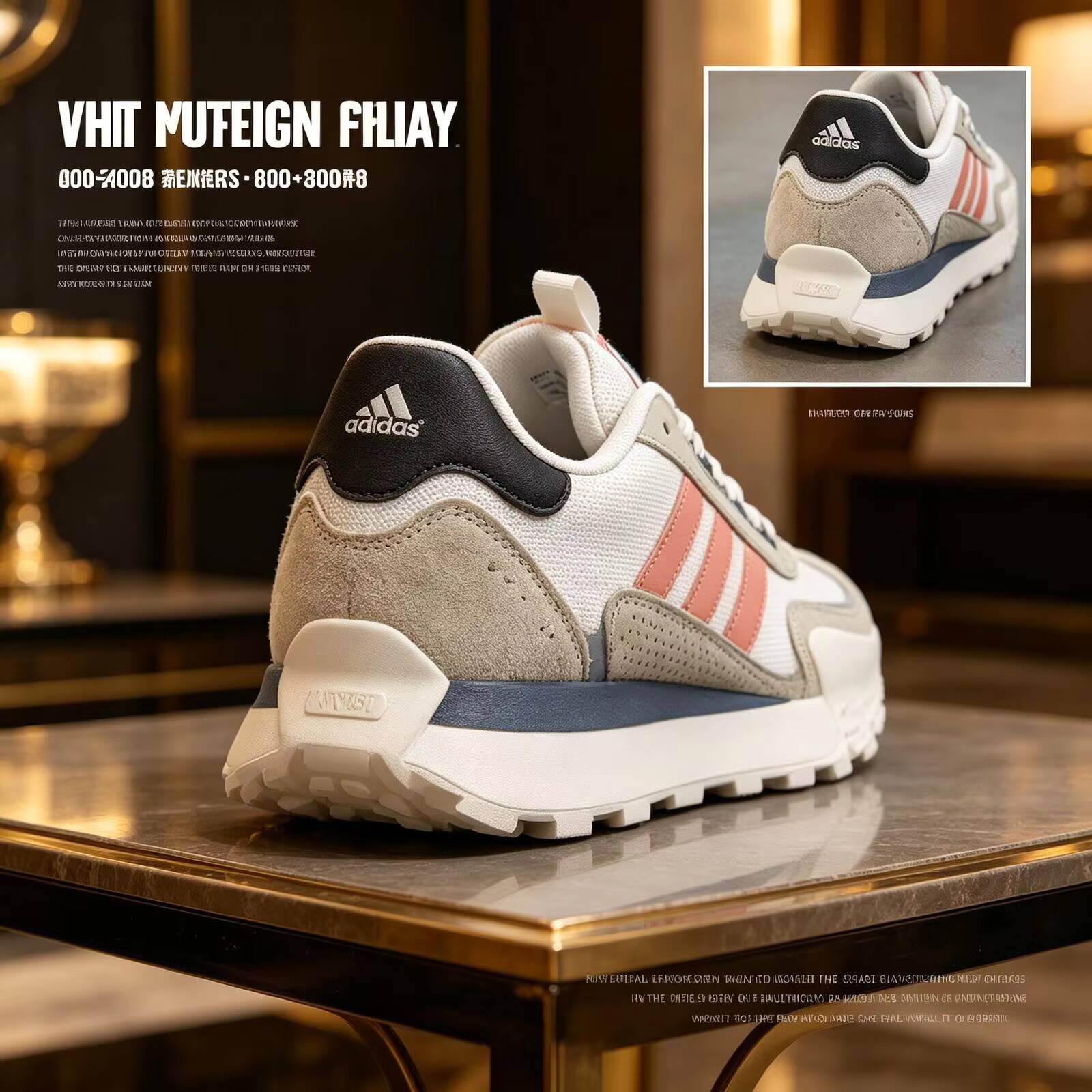 Women'S Shoes Pink Adidas - Новые женские кроссовки Adidas бежево-розового цвета