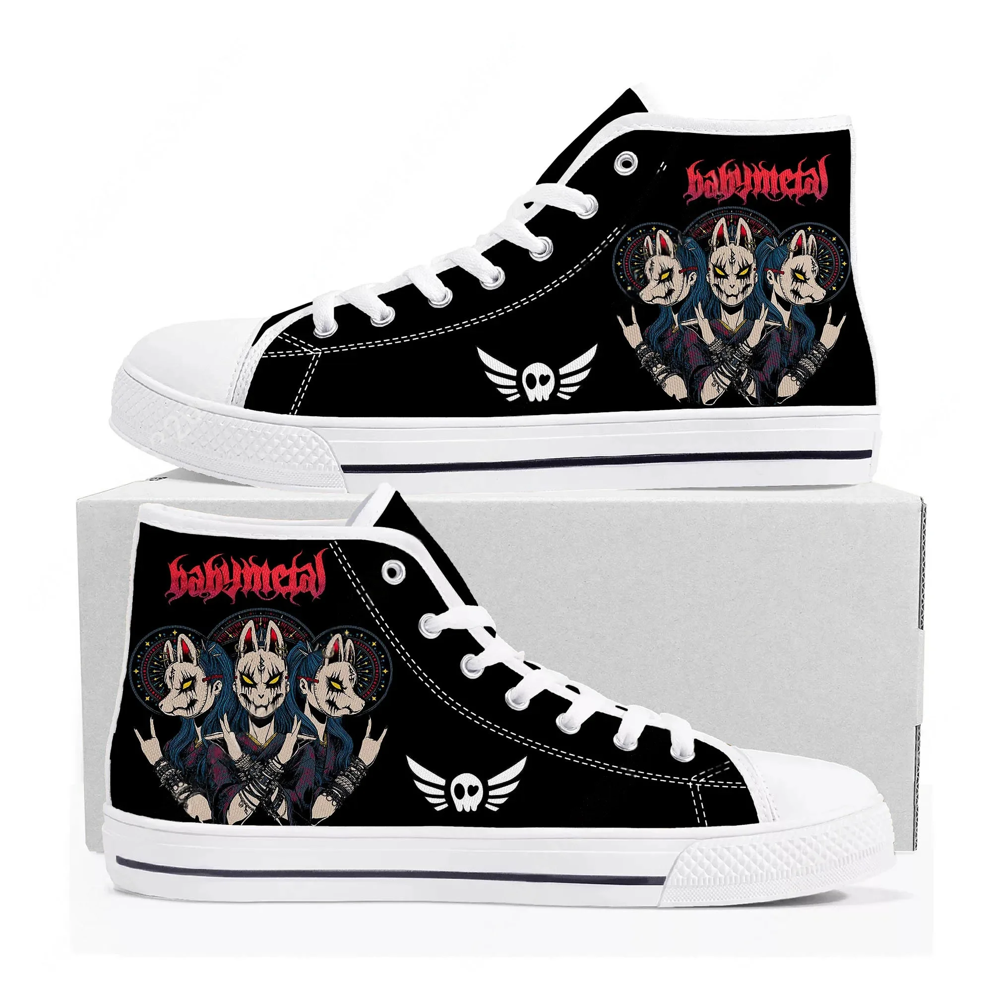 Women Shoes Japan - Кроссовки Babymetal Japan Band, высокие, унисекс,