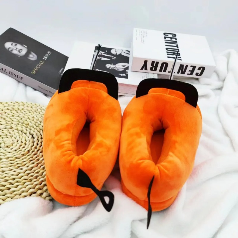 Women Shoes On Sale - Аниме бензопила, мужские домашние тапочки Pochita,