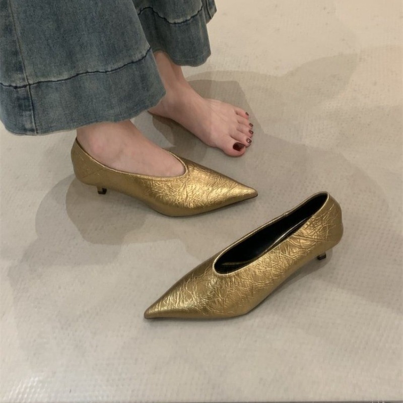 Pointed Toe Flat - Осень 2023, новые туфли на плоском