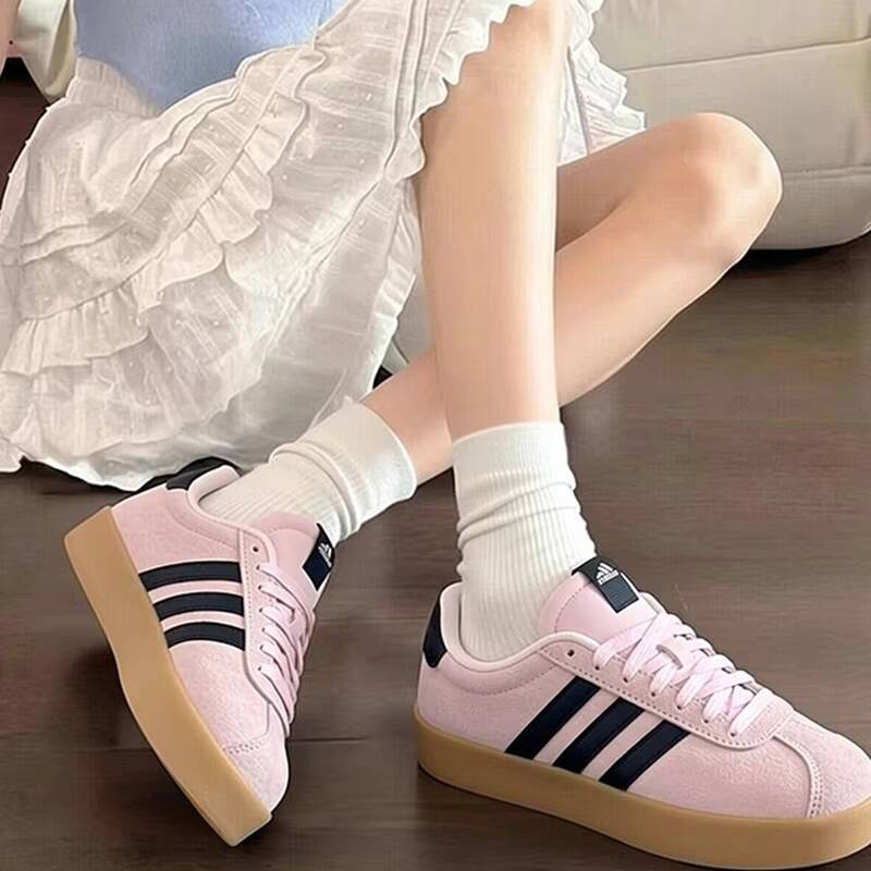 Women'S Shoes Pink Adidas - Женские низкие кроссовки Adidas для скейтбординга