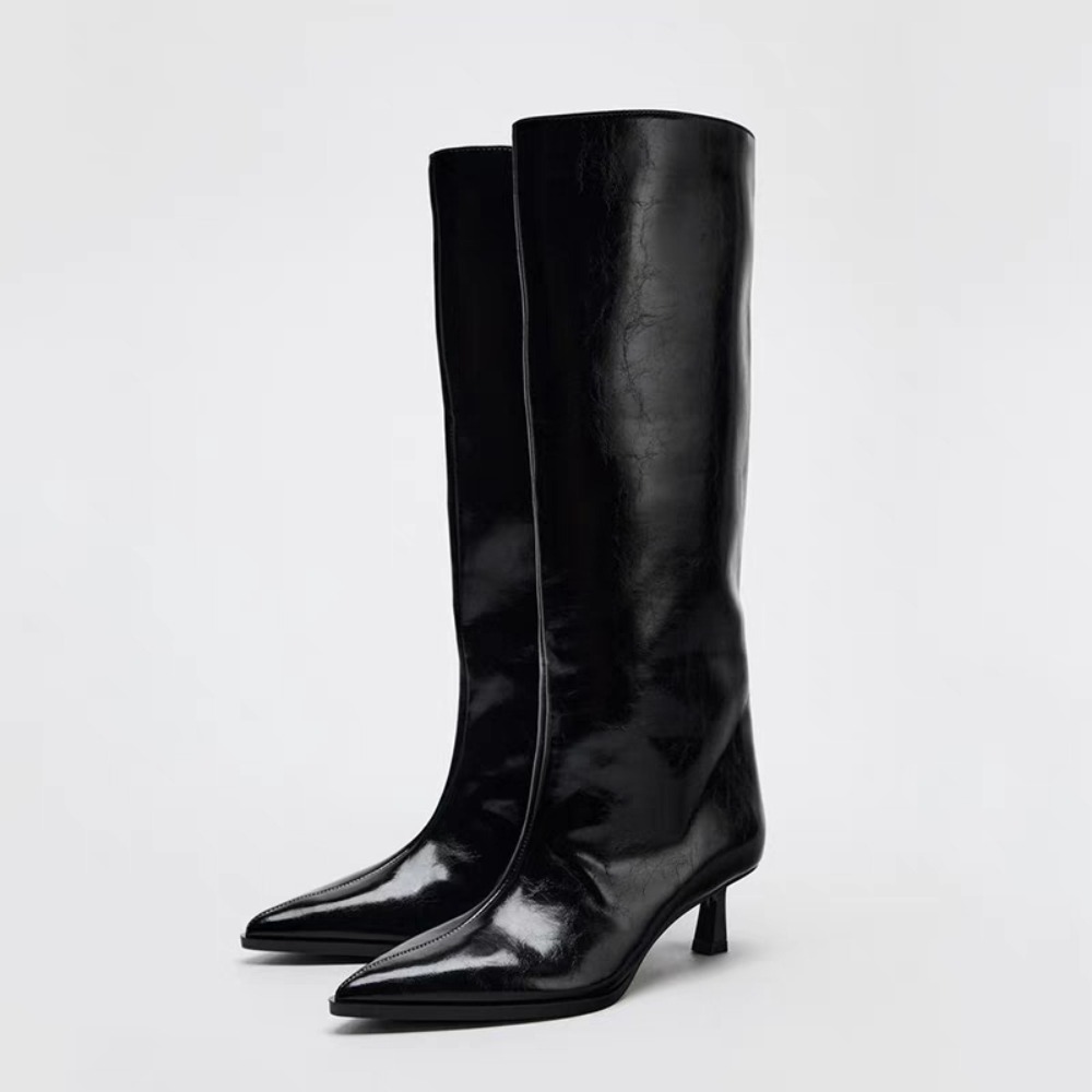 Wide Fit Heels - 2026 Широкие ботинки с острым носком