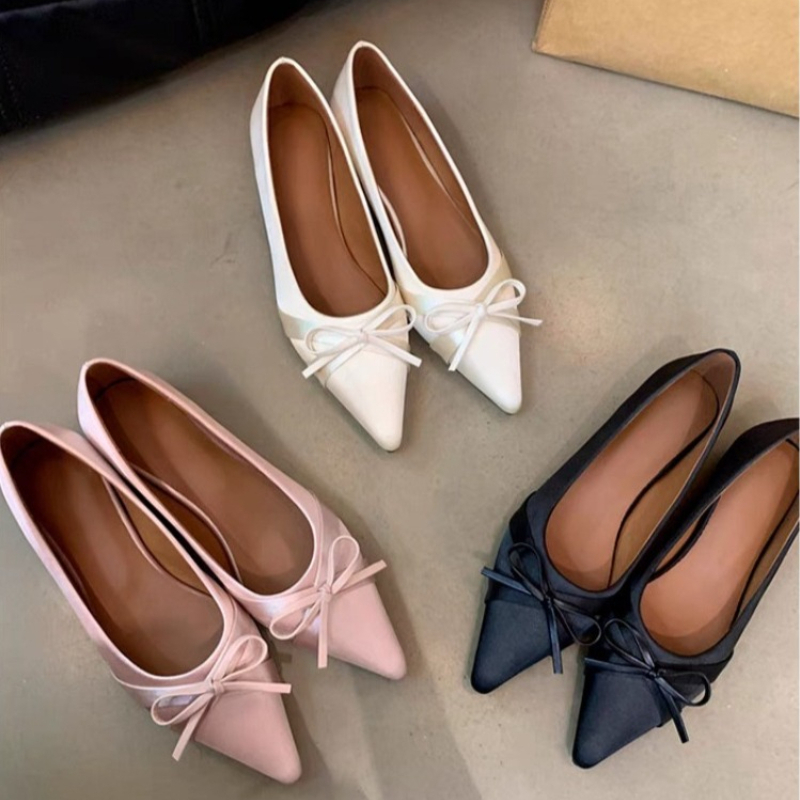 Pointed Toe Flat - Летние новые шифоновые модные повседневные сандалии