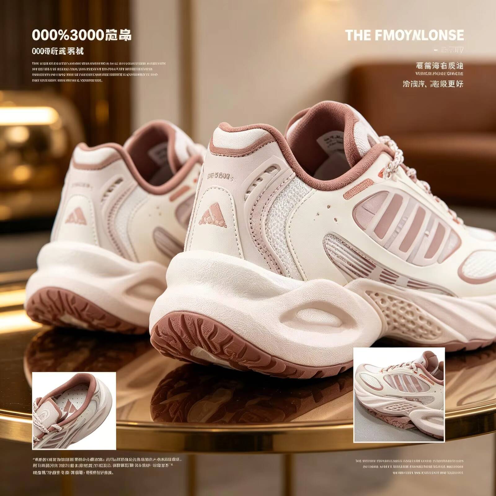 Women'S Shoes Pink Adidas - Новые женские кроссовки Adidas бежево-розового цвета
