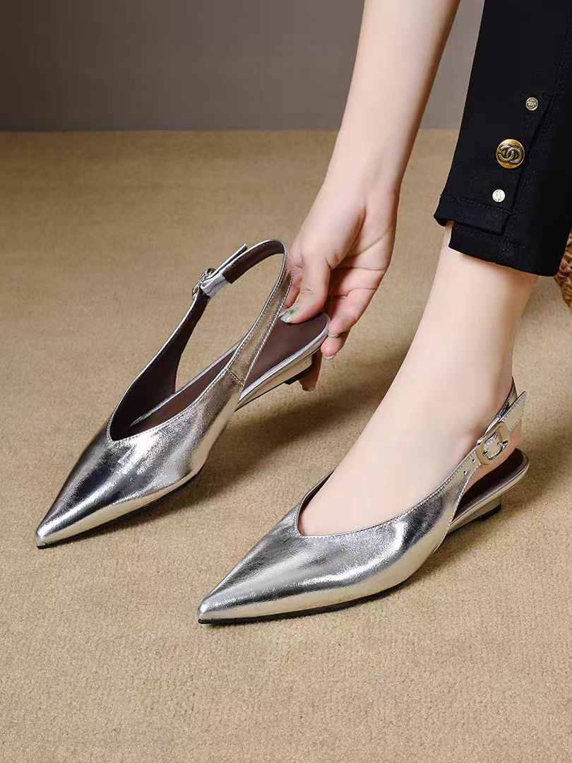 Женские сандалии Лето 2026: Но – обзор и цена Pointed Toe Flat