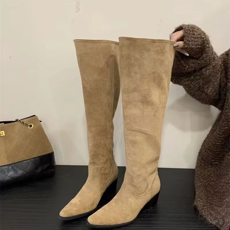 Зимние женские сапоги ZAROY с  – обзор и цена Wide Fit Heels