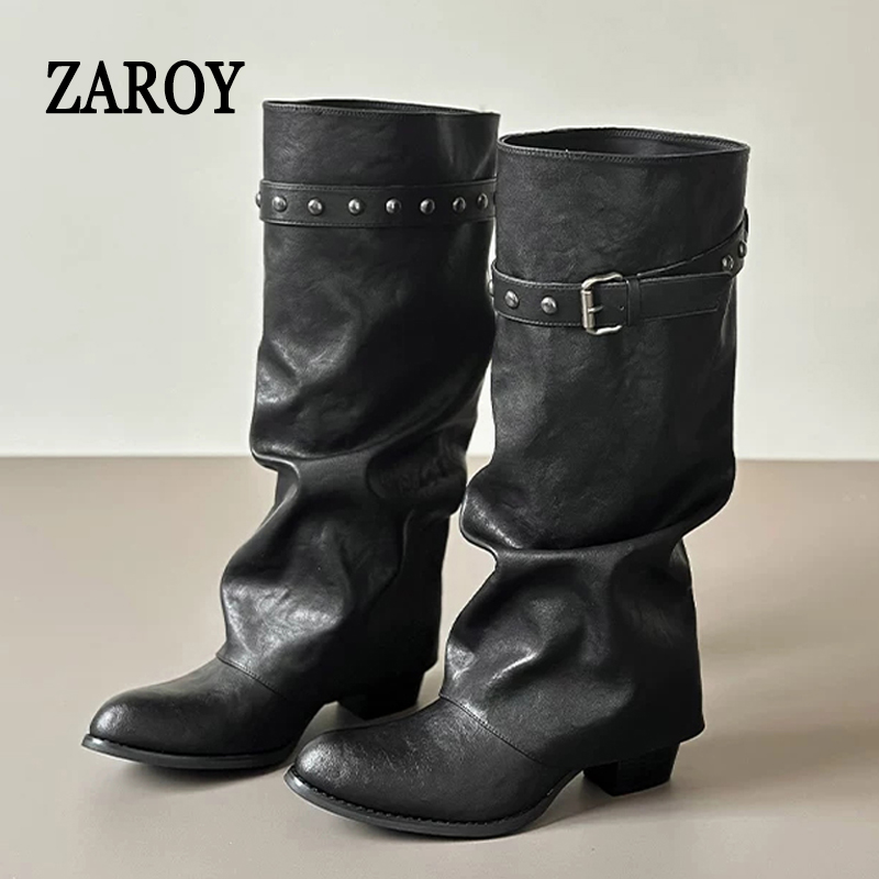 Сапоги до колена ZAROY для шир – обзор и цена Wide Fit Heels