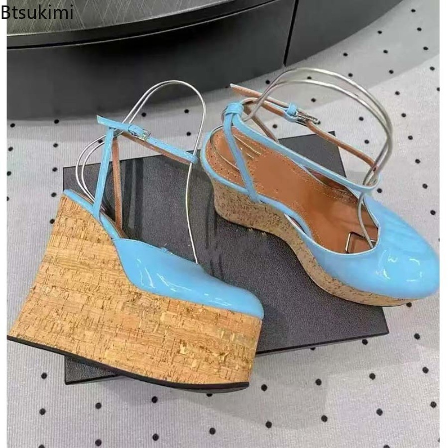 Женские босоножки на танкетке  – обзор и цена Cork Wedge Sandal