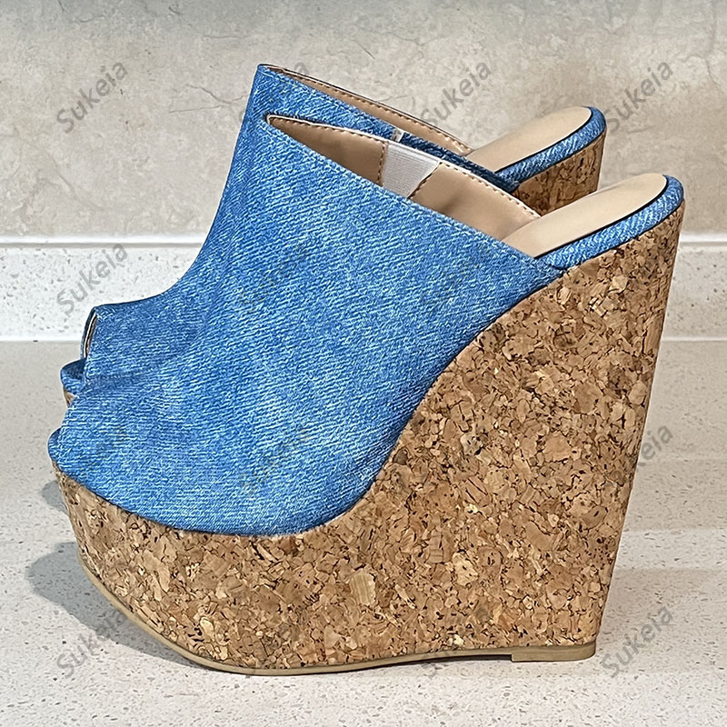 Женские сандалии Sukeia ручной – обзор и цена Cork Wedge Sandal